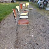 6 Vintage Formica Chairs