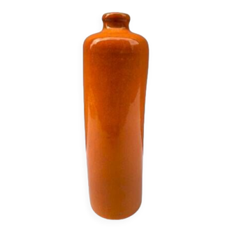 Orange ceramic vase dlg jacques and dani ruelland