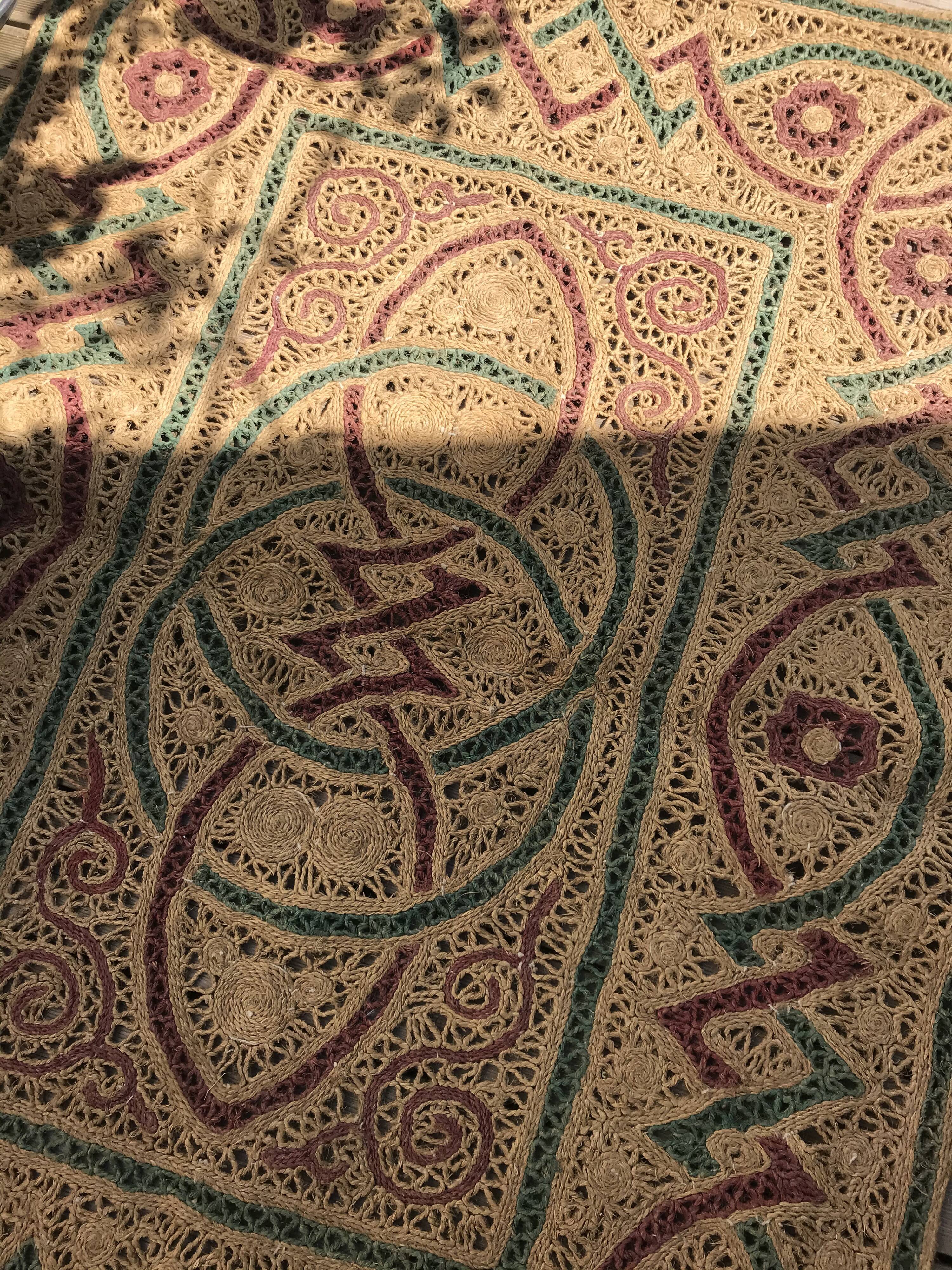 Antique carpet