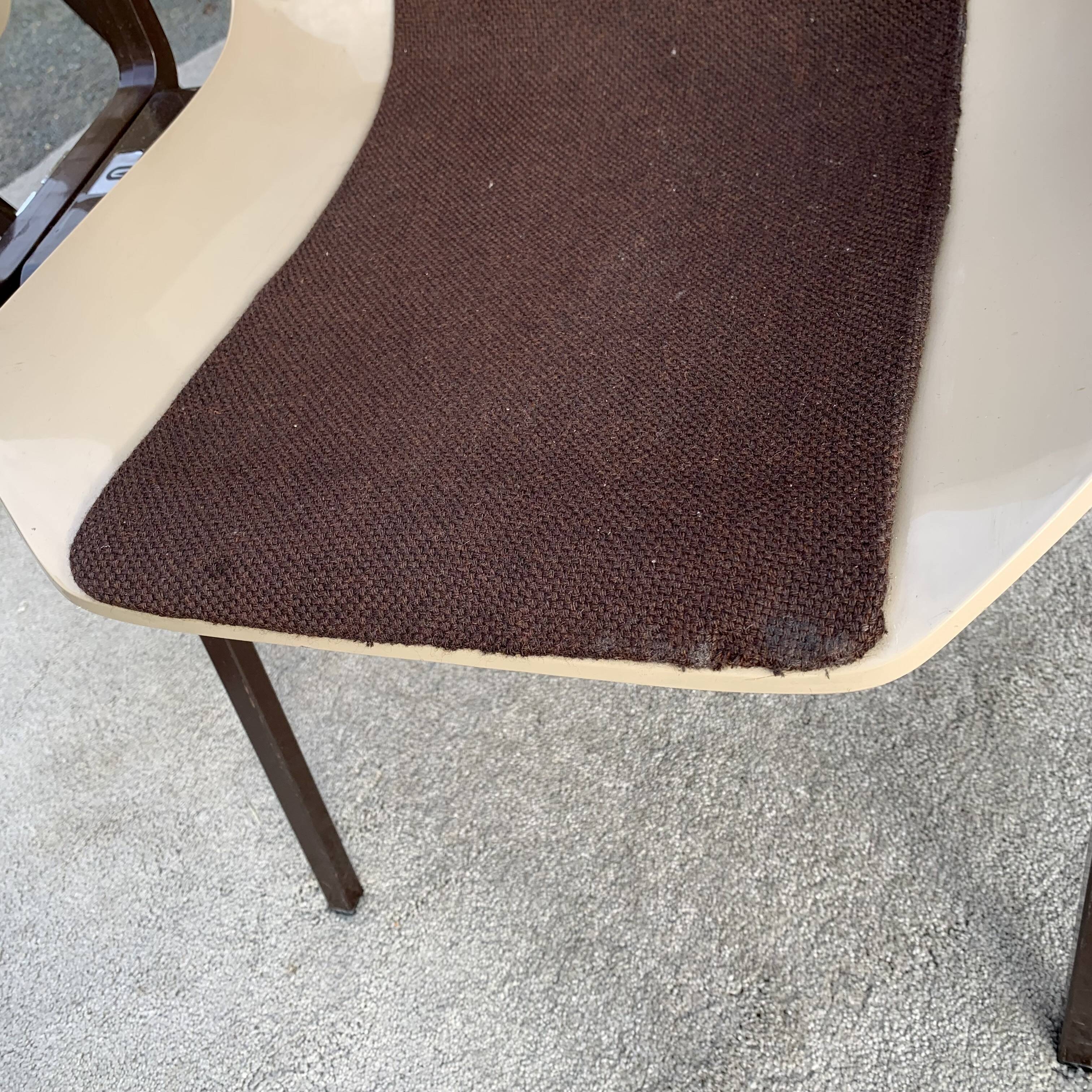 Set of 6 Albert Jacob / Grofillex bridge armchairs 1970