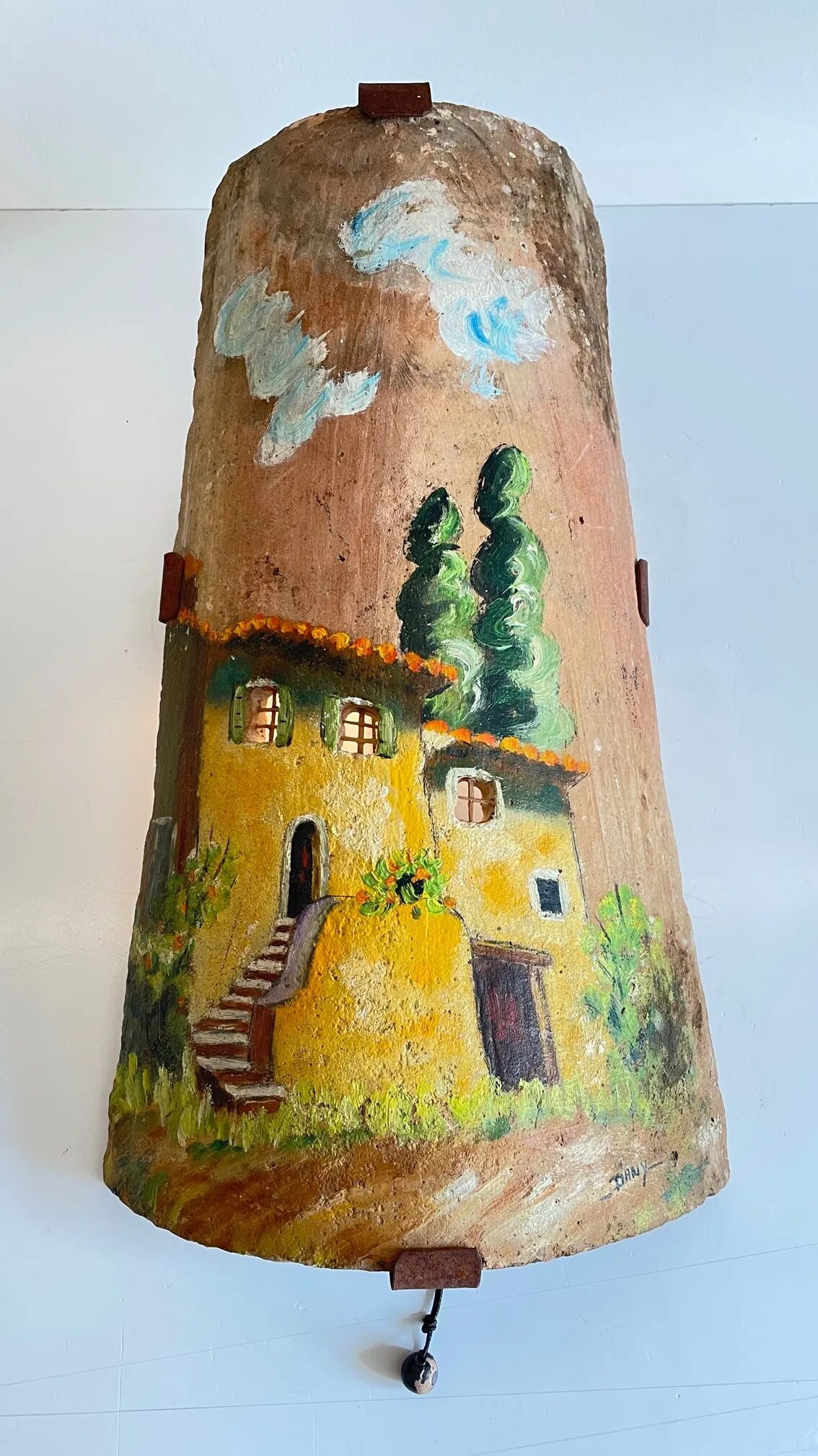 Vintage Provence-style wall light