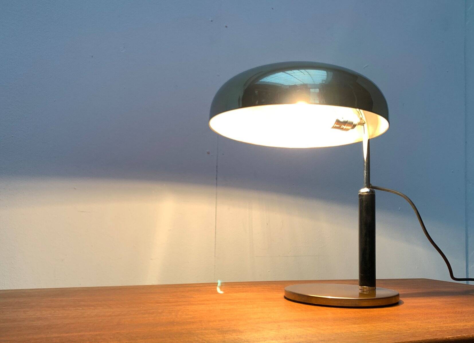 German Bauhaus Pivoting Table Lamp by Hala, 1930s