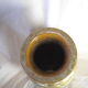 Vase with complete golden crystallization, high silhouette - Montgolfier - 80s