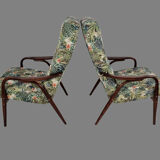 Armchairs 947 for Ton, 1970s