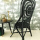 Peacock rattan chair