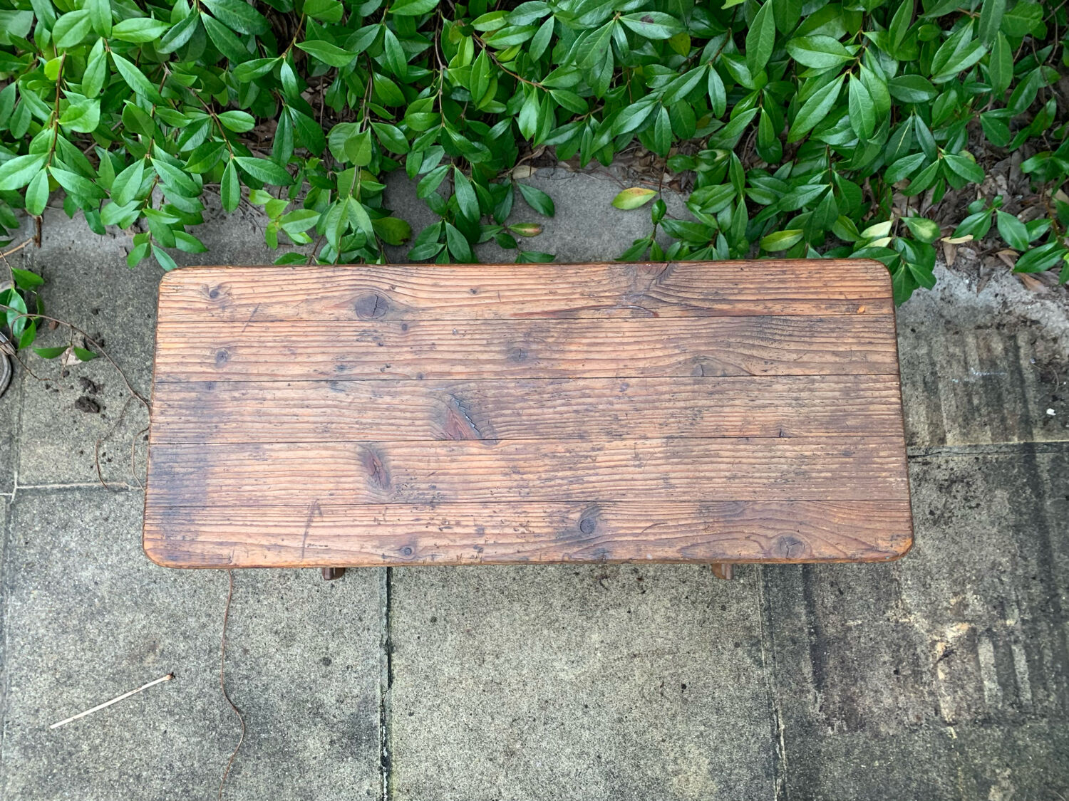 Banc en bois