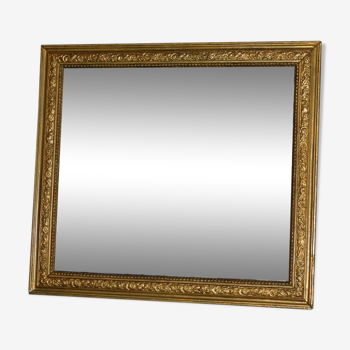 Miroir doré classique - 56x50cm