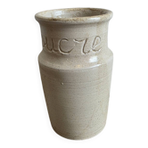Large Pot "SUGAR" The ARGONAUTS Vallauris – Glazed Stoneware – Vase or D