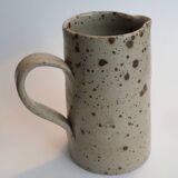 Pitcher in pyrite stoneware.