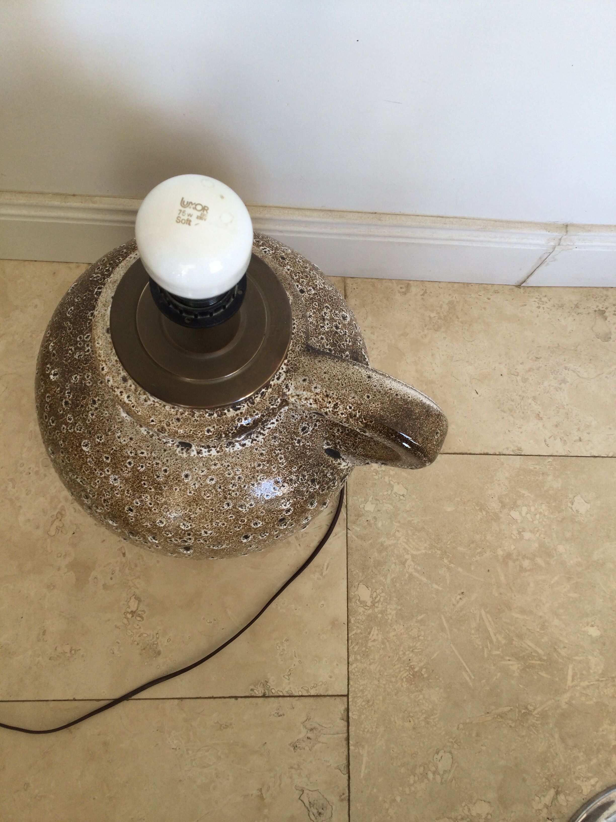 Fat Lava floor lamp year 70