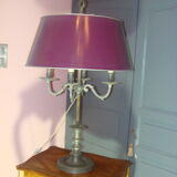 Tin hot water bottle lamp