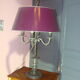 Tin hot water bottle lamp