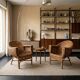 Vintage bamboo and wicker armchairs, Italy, 1950s-1960s.