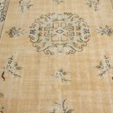Oushak Wool Area Carpet -1751