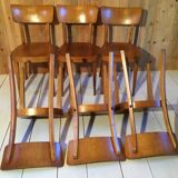 Lot 6 bistro chairs