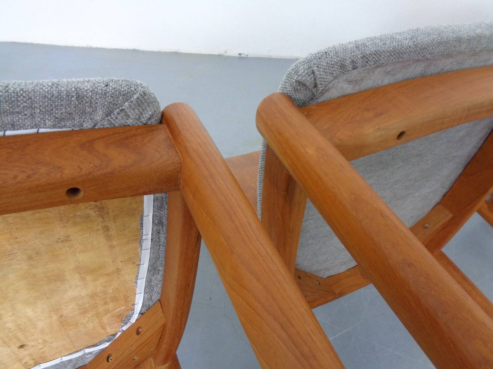 Vintage Morten Dining Chairs in Teak by Niels Koefoed for Hornslet Møbelfabrik, 1970s, Set of 4