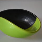 Vintage two-tone ceramic cup 50's