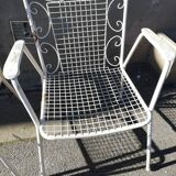 Pair of garden chairs