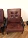 Brown vintage armchairs, 1960s