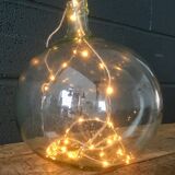 Dame-jeanne old 8L transparent bottle