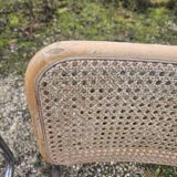 4 vintage Italian Cesca B32 chairs by Marcel Breuer, 70s