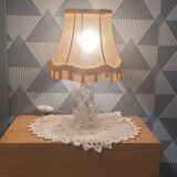 Lampe de chevet en cristal Charles Schneider.
