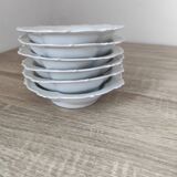 Set of porcelain bowls Jamet Seignolles