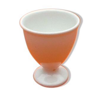 Old coquetier White porcelain