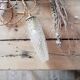 Chiseled glass suspension