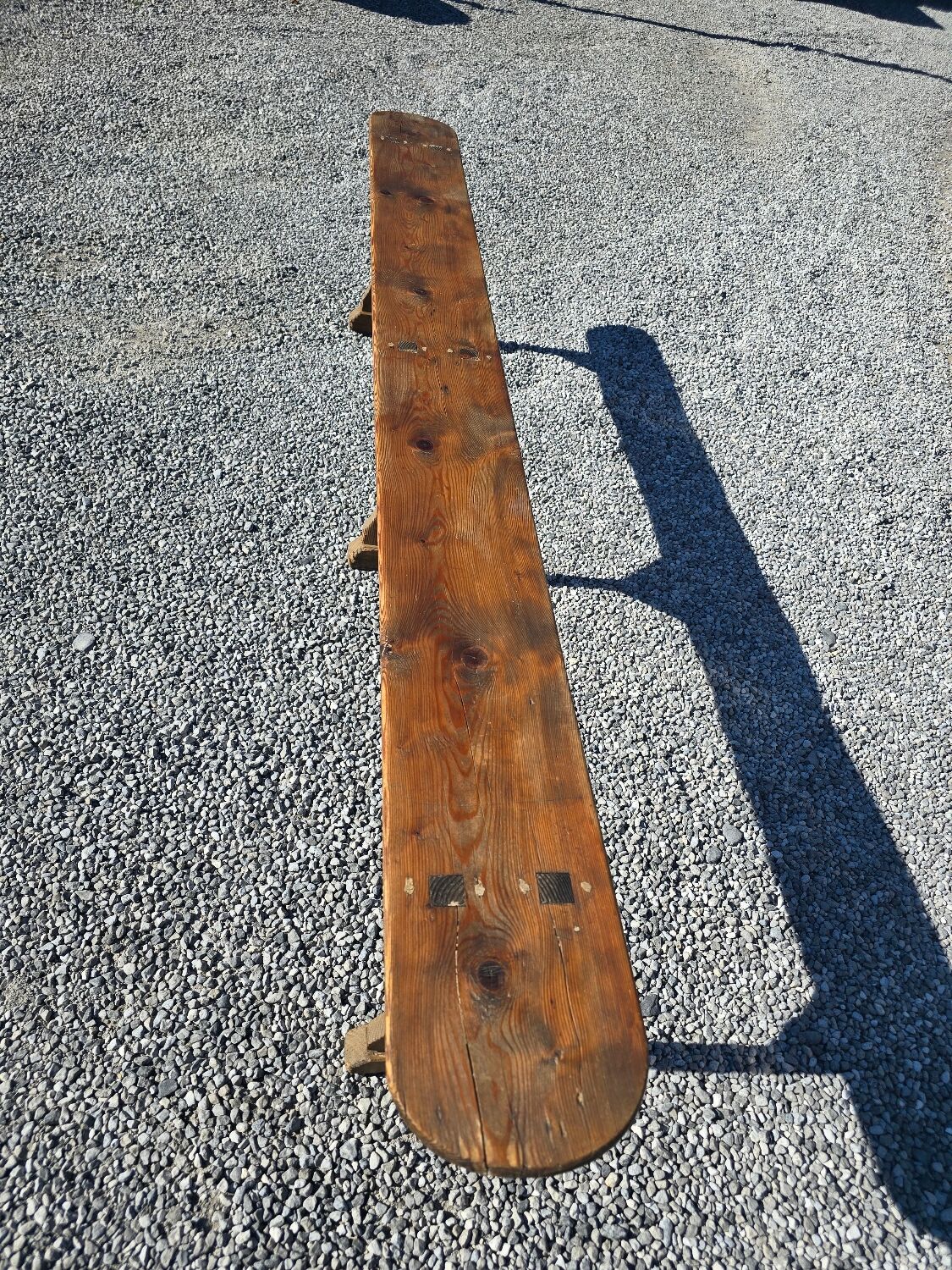 Fir farm bench