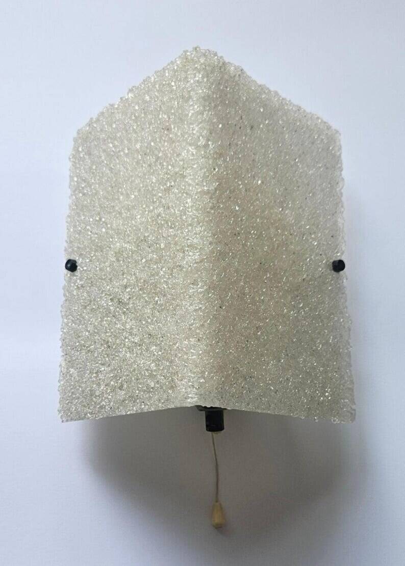 Rare Midcentury Lucite Wall Lamp Pokrok, 1960s
