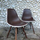 Pair of Ray and Charles Eames chairs on Dowel Bases, Herman Miller USA