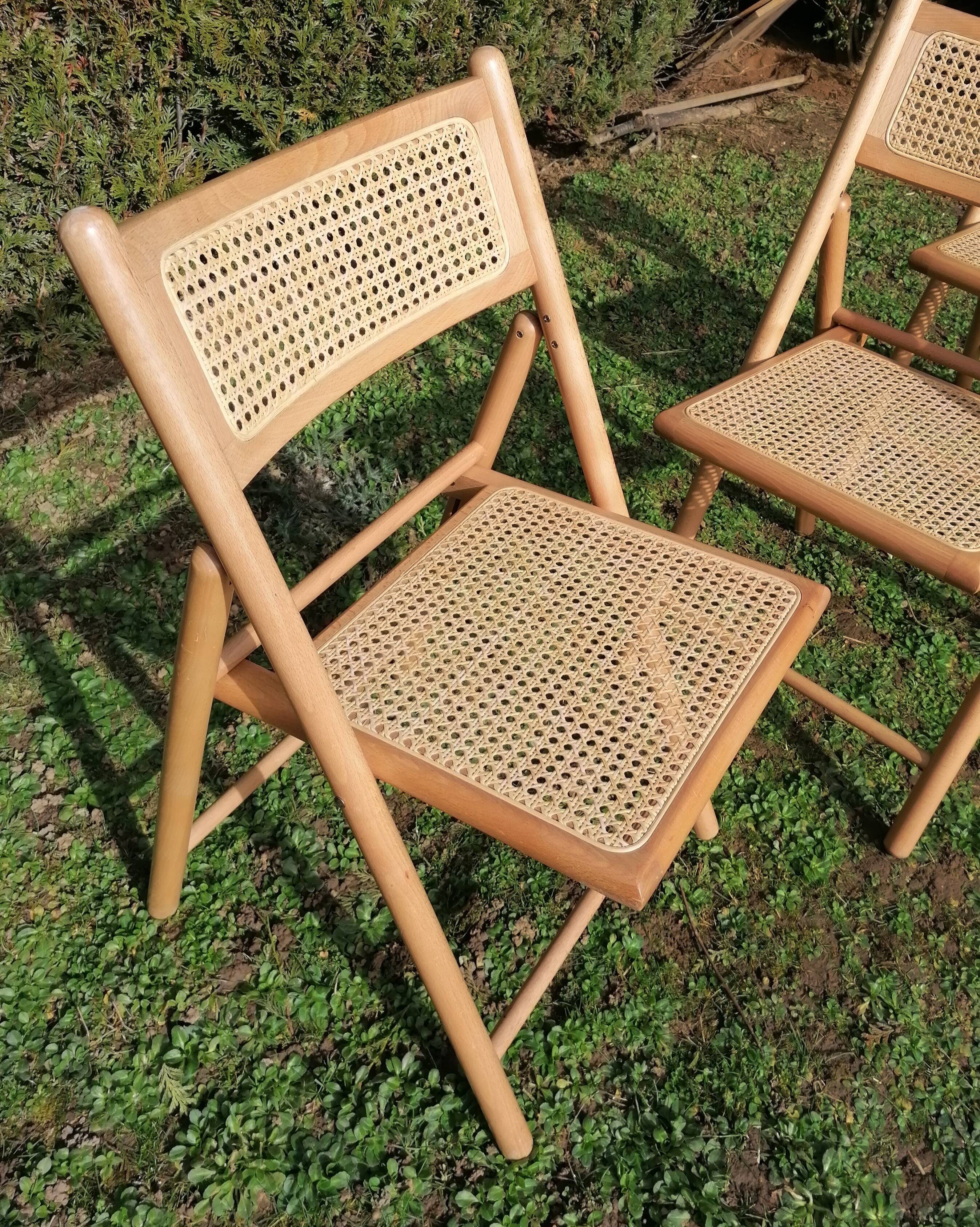Canne folding chair