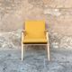 Vintage armchair in solid wood, 1950