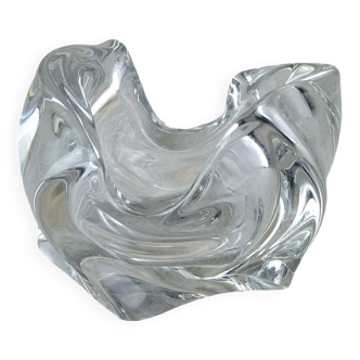 Vintage crystal ashtray