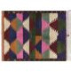 Vintage handmade Turkish rug 115x145 cm