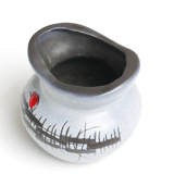 Ceramic vase by Francois Caleca, Vallauris, 60s