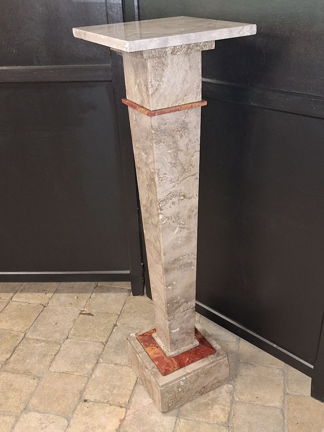 Art Deco marble column