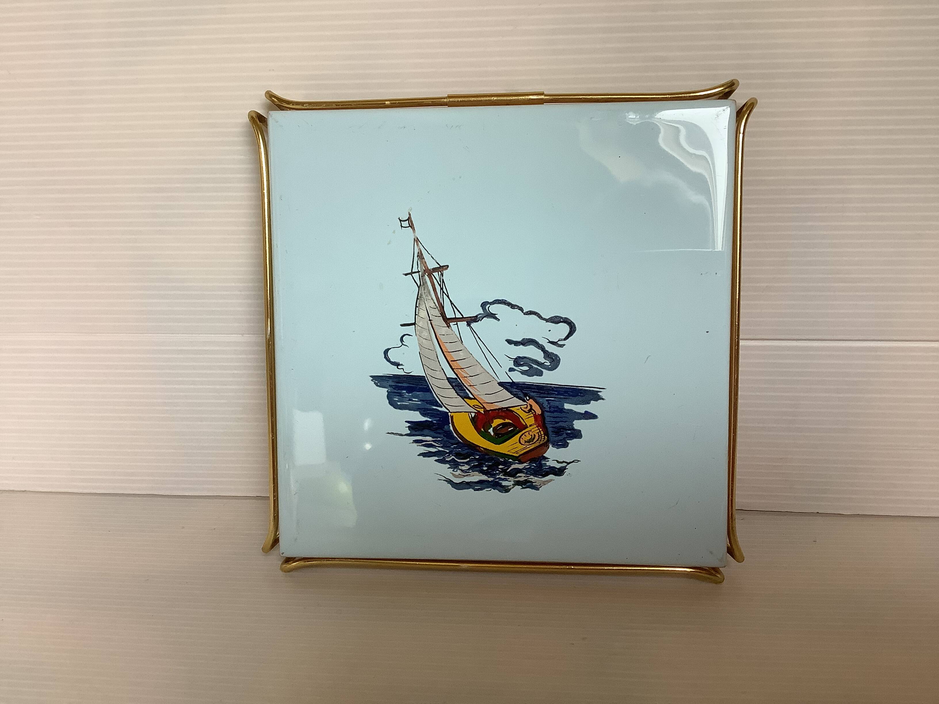 Marine boat sailing placemat