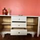 Antique chest of drawers / dressing table refurbished