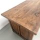 Solid oak trade counter, six drawers, France, circa 1920.