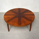 Scandinavian rosewood coffee table, 1960