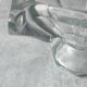 Coupe en verre épais style Art Déco gravée Slovakia