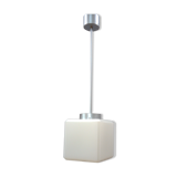 Square glass ceiling lamp