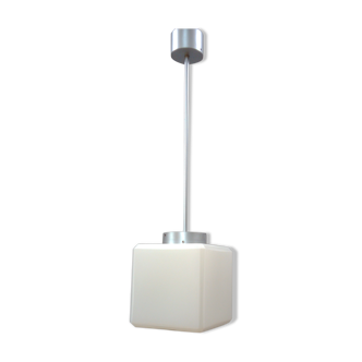 Square glass ceiling lamp