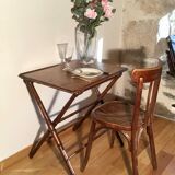 Table folding bamboo feet 1930/1950