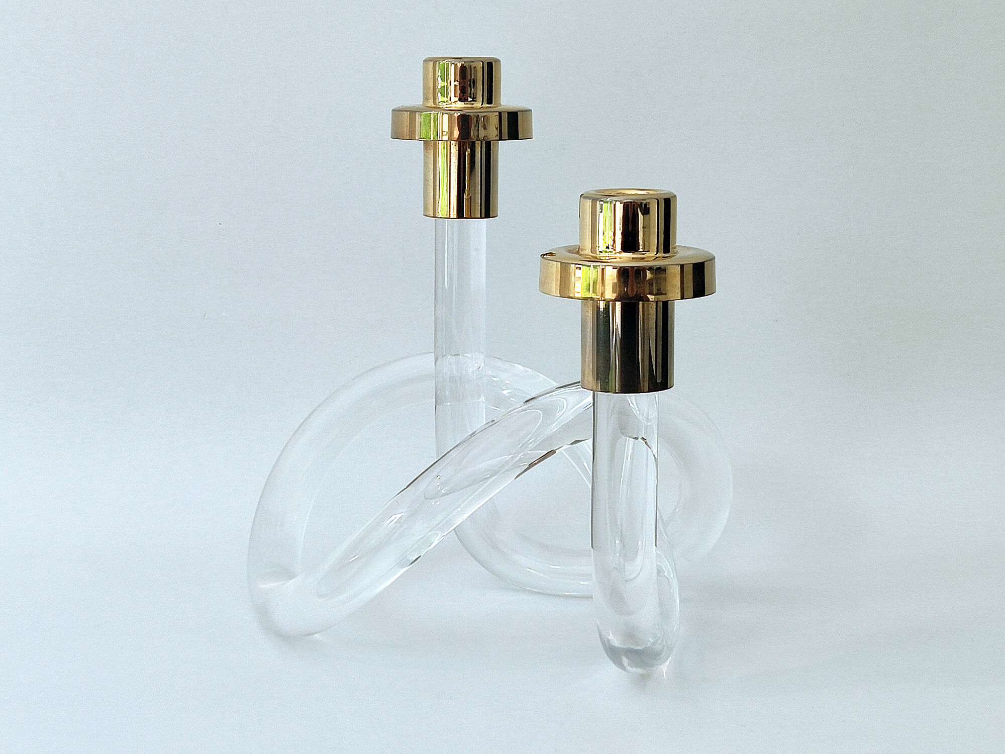 candlestick set & clock Dorothy C. Thorpe