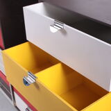 Vintage Palaset Palanox Modular Storage Boxes Set of 12, Made by Treston Oy, Finland 1972