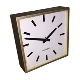 Industrial wall clock vintage 1960 Lambert brand