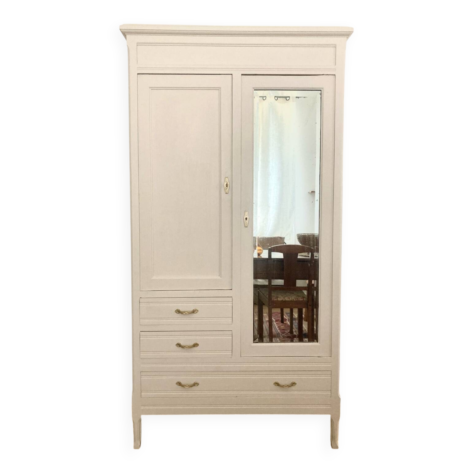 Petite armoire penderie art déco